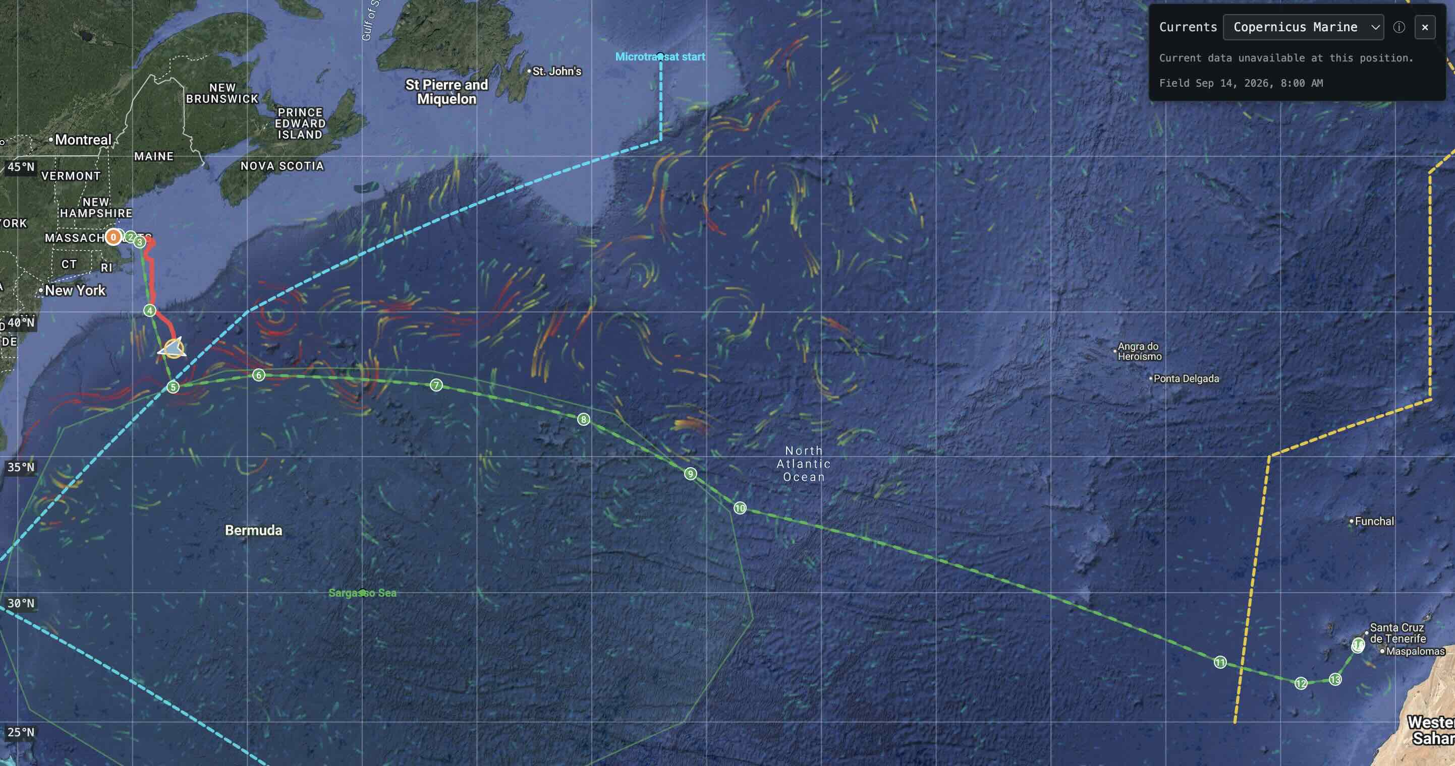 2026 attempt southern route September 15