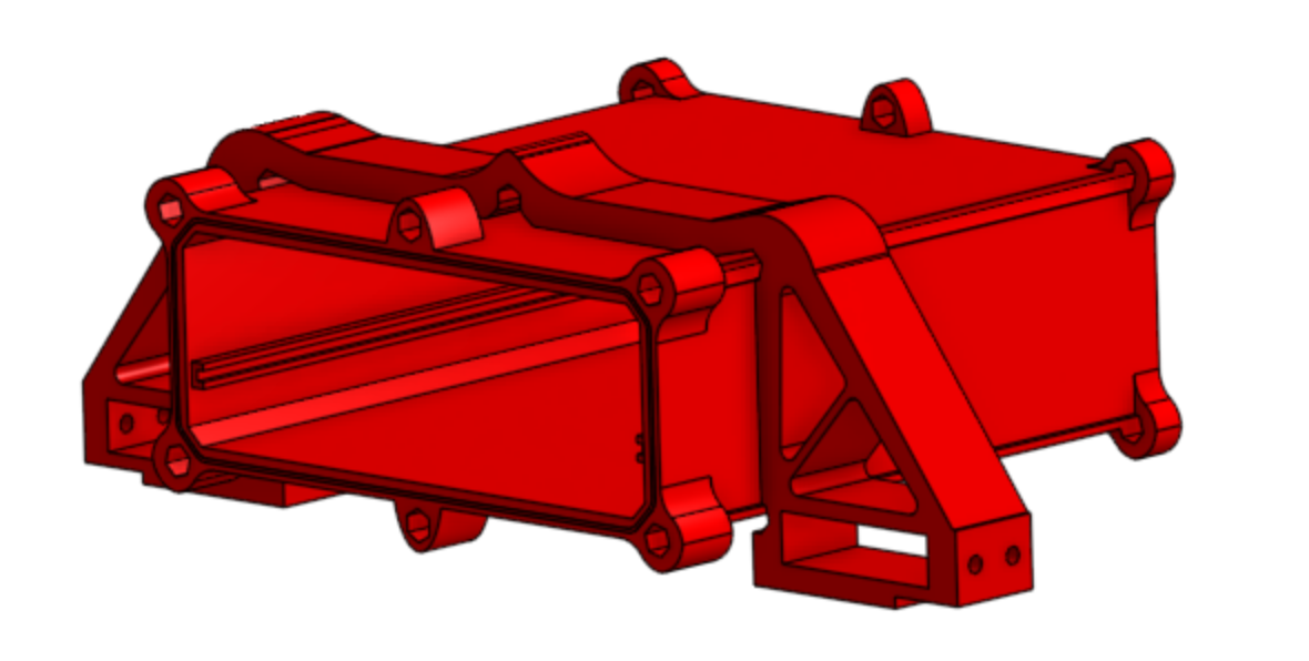 Enclosure CAD model